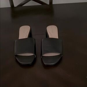 Cole Haan - Elegant Black Women's Slide Sandals - worn once